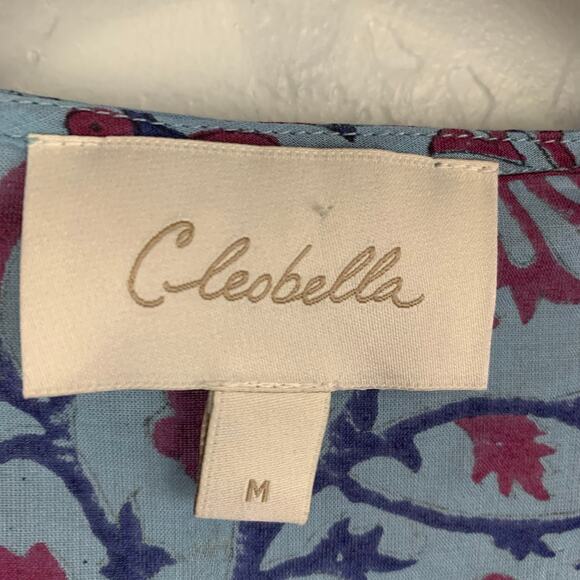 Cleobella Blue Paisley Mini Dress - Picture 6 of 11